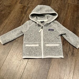6-12 month grey Patagonia better sweater. EUC, smoke free home